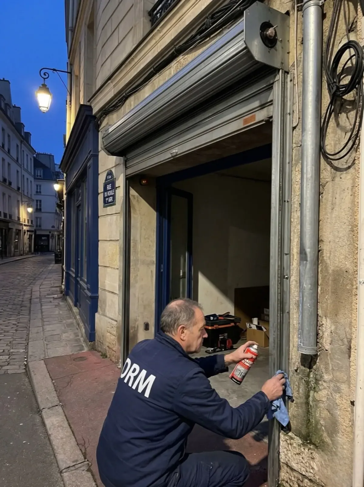 Entretien et maintenance de rideau métallique à Pantin